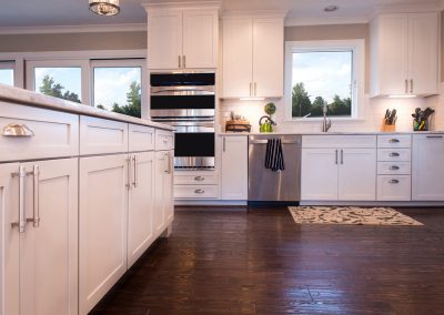 White Cabinets Installation