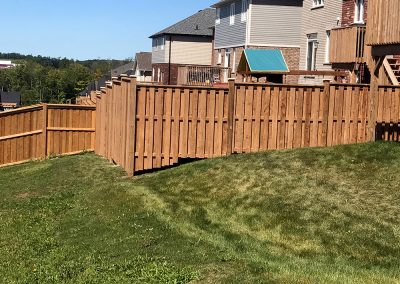 Wrap around fence