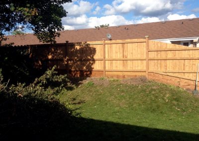Wrap around fence