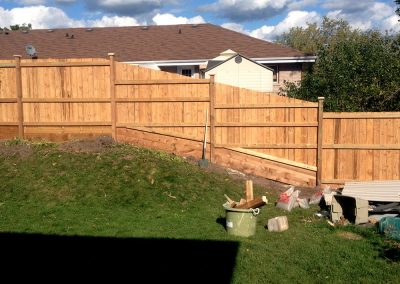 Wrap around fence