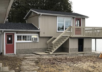 Side and deck renovation