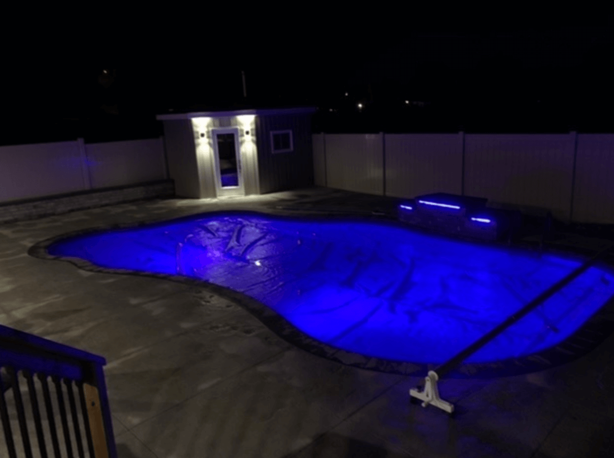 backyard transformation